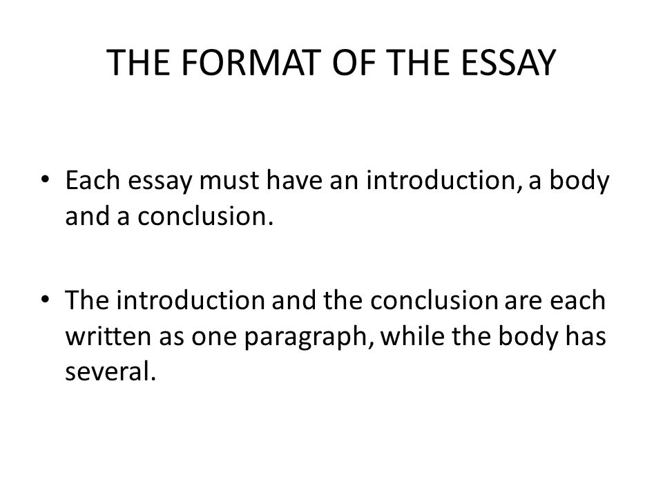 Essay about love with introduction body and conclusion